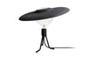 Shade Tripod Base Table Lamp with LED Bulb