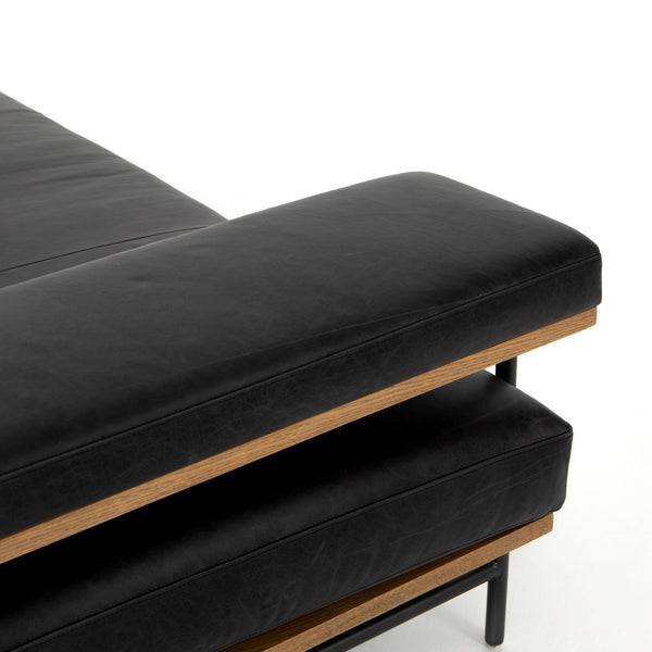 Kennon Chaise in Sonoma Black