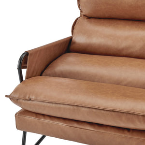 Thierry Accent Arm Chair In Vintage Cider