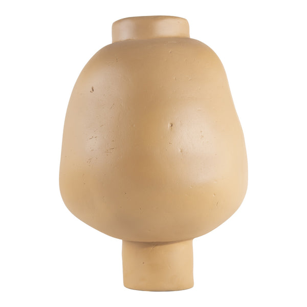 Oma Decorative Vessel in Beige from Moe's