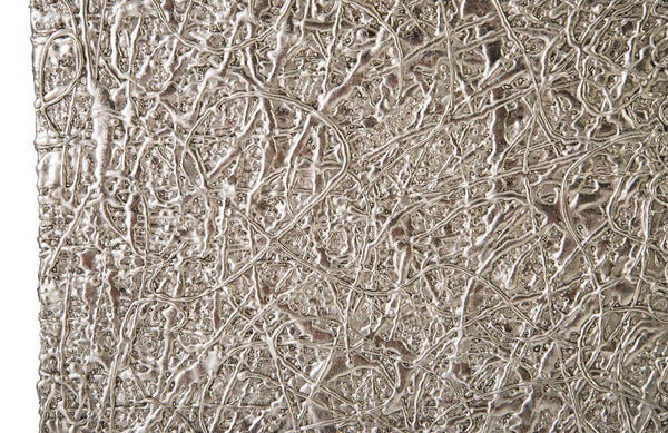 String Theory Pedestal, Silver Leaf, MD