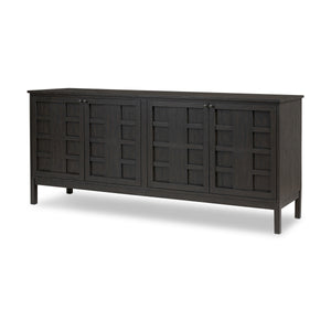Alessio Sideboard - Smoked Black