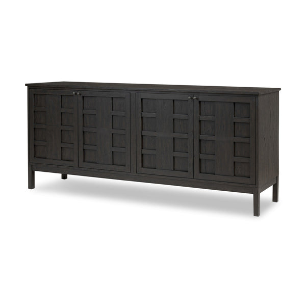 Alessio Sideboard - Smoked Black