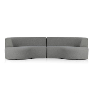 Opal Outdoor 2-Piece Sectional - Hayes Smoke