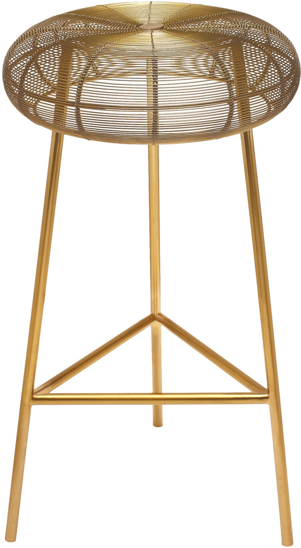 Sylvester Bar Stool In Gold