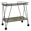 Metal Hudson Beverage Cart
