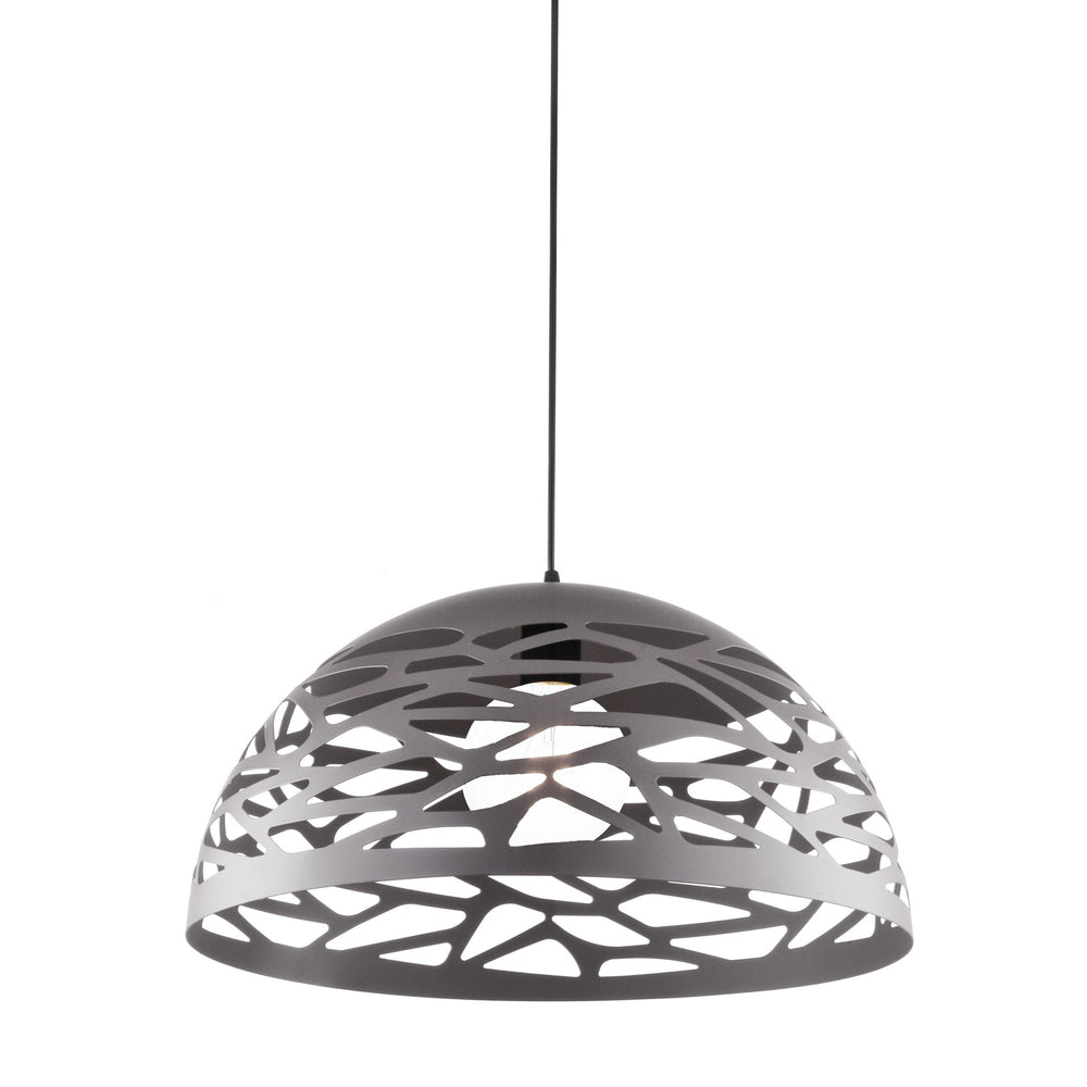 1Lt Pendant, Millstone Finish 