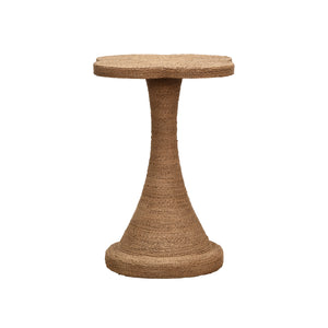 CLOVER TOP SIDE TABLE IN WRAPPED ROPE