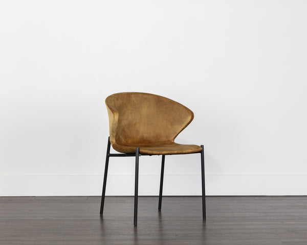 ERIC DINING CHAIR - NONO TAPENADE GOLD