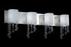 Jewel 4 Light Vanity  in Chrome Finish