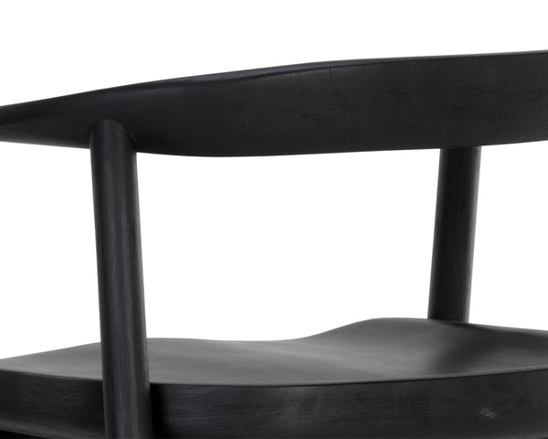 JEREMY COUNTER STOOL - BLACK