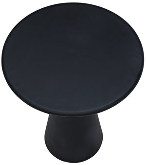 Idiom Side Table, Black Steel