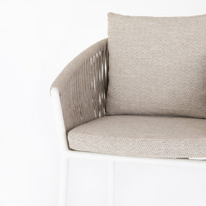 Porto Outdoor Stool-White-Bar