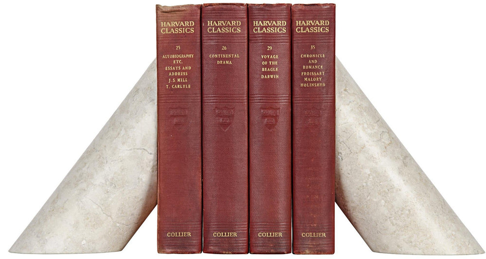 Marble Architectural Bookends