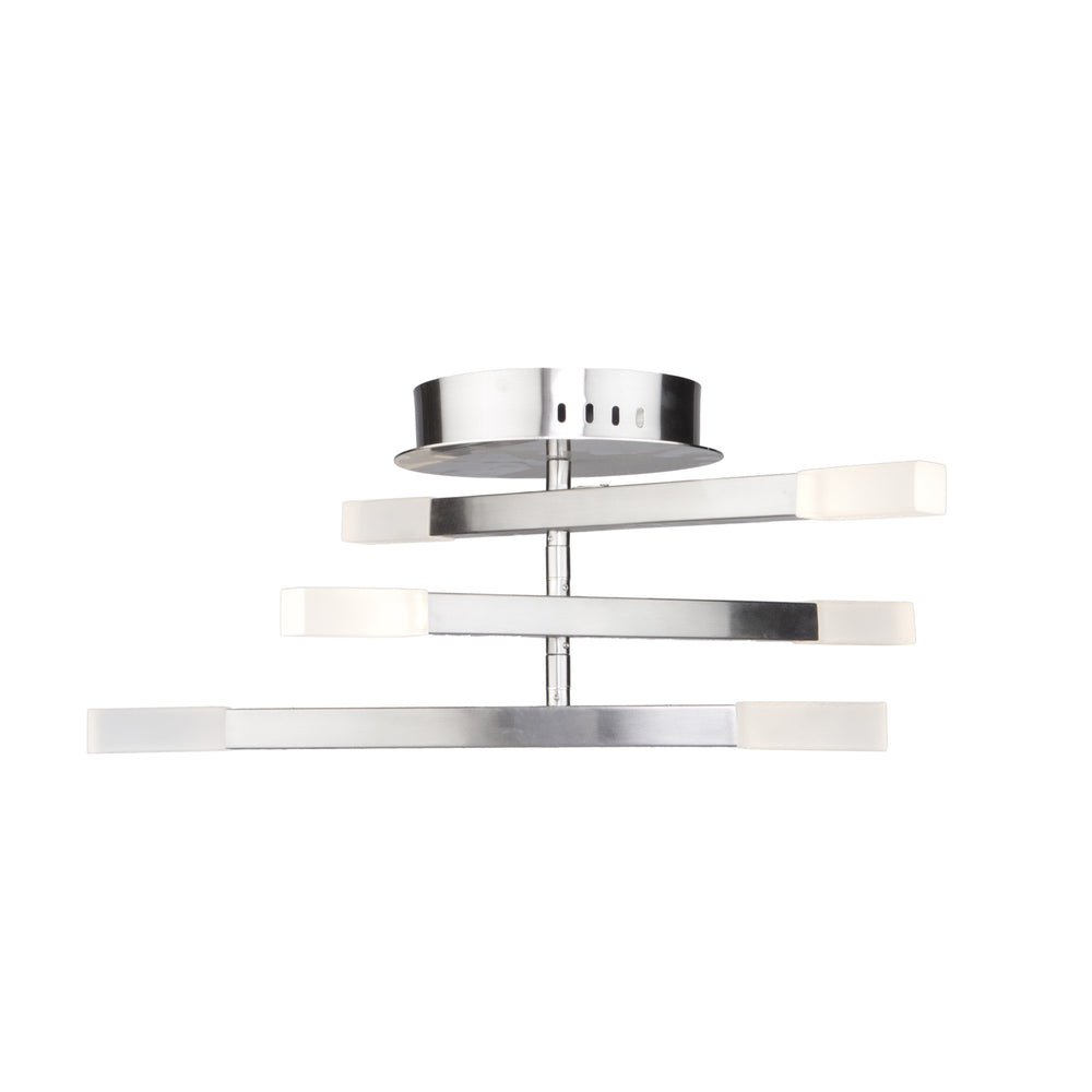 Twig SC13097SN Flush Mount in Satin Nickel