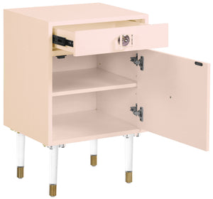 Todd Side Table In Pink Matte