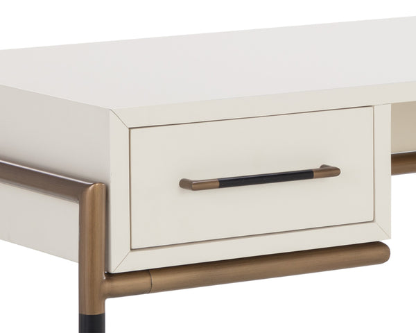 WELDRICK DESK - OYSTER