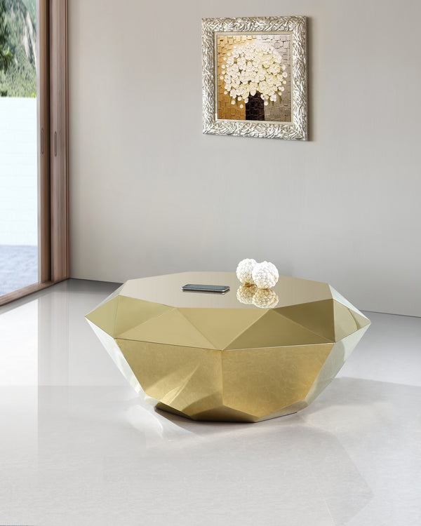 Vernon Coffee Table In Gold
