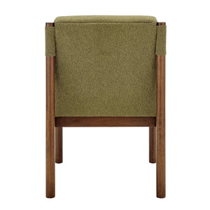 Micah Boucle Dining Side Chair, Palladian Green