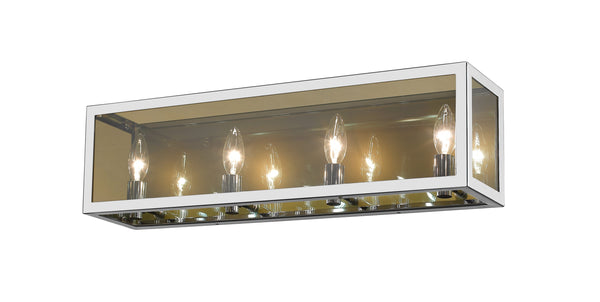 Infinity 4 Light Vanity in Chrome Finish