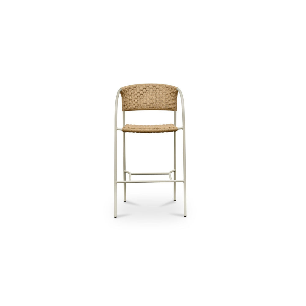 Moe's Zola Outdoor Bar Stool Natural