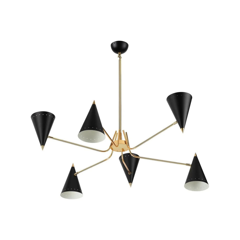 Pointu Chandelier - Black