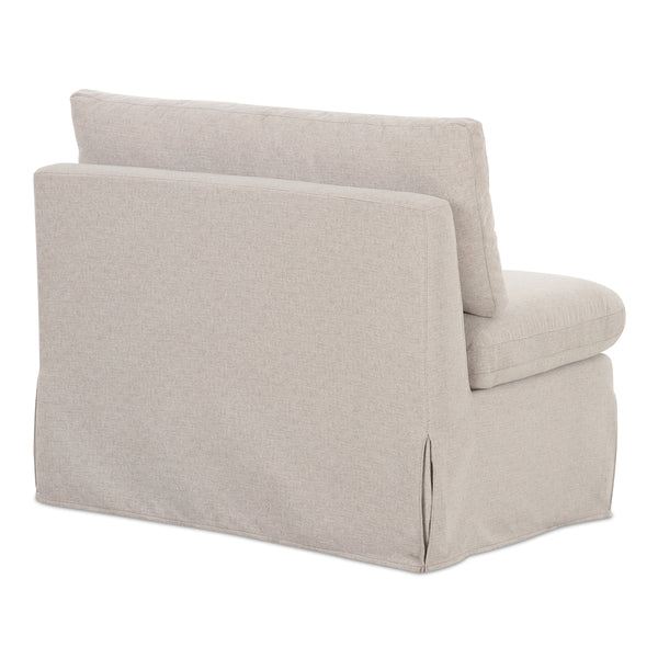Moe's Fable Beige Slipcover Dining Chair
