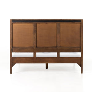 Sydney Bed In Brown Wash In Queen