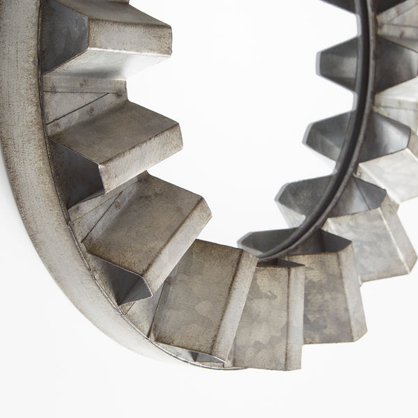 Argos Mirror in Galvanized