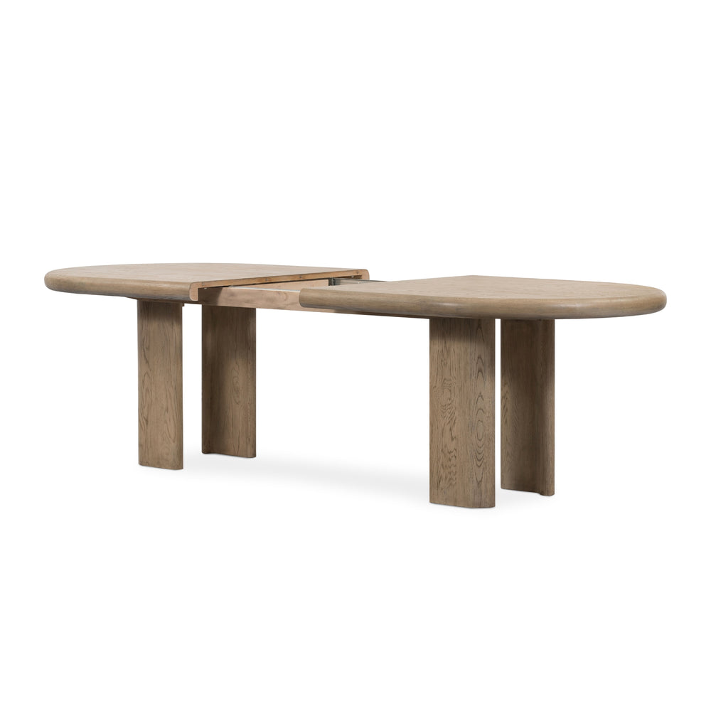Jaylen Extension Dining Table In Yucca Oak