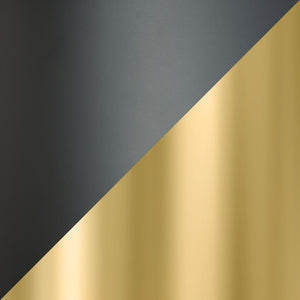Particle Side Table Black & Gold