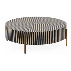 Moe's Chameau Small Coffee Table Black & White