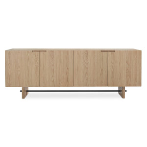 Madison Sideboard Natural with Carved Handle