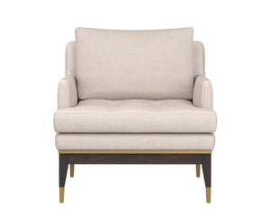 BECKETTE LOUNGE CHAIR - EFFIE FLAX