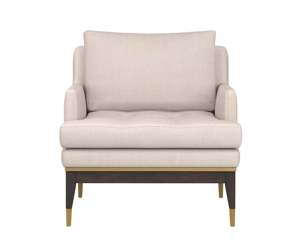BECKETTE LOUNGE CHAIR - EFFIE FLAX