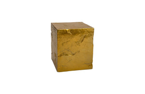 Slate C Pedestal, Liquid Gold