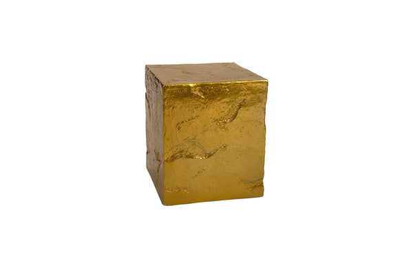 Slate C Pedestal, Liquid Gold