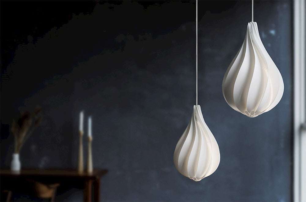 Alva Mini Plug-In Pendant with White Cord