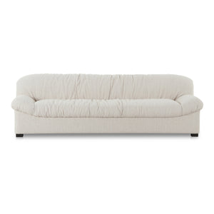 Halston Flecked Oat Sofa with Textured Upholstery