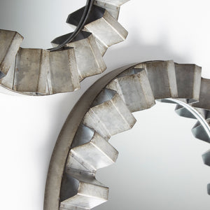 Argos Mirror in Galvanized