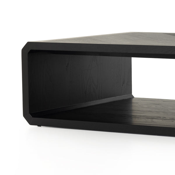 Caspian Coffee Table In Black Ash