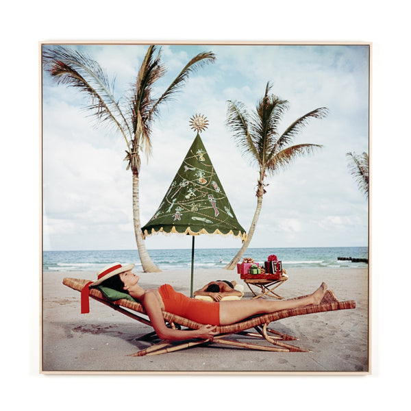 Palm Beach Idyll (24" X 24") In Slim Aarons's Showcase In Photography Art