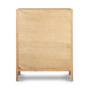 Meadow 5 Drawer Dresser In Tawny Oak