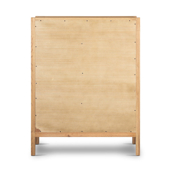 Meadow 5 Drawer Dresser In Tawny Oak