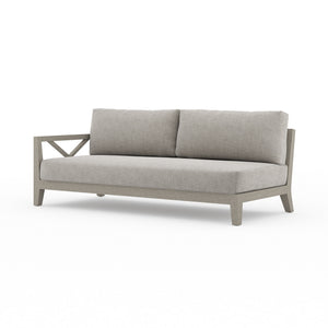 Huntington Outdoor Laf Sofa In Grey/Stone G