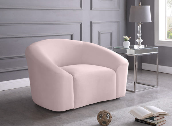 Vivian Chair In Pink Velvet