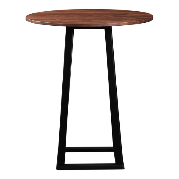 Moe's Tri-Mesa Bar Table with Walnut Top