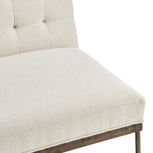 Marlow Fabric Accent Chair In Cardiff Cream