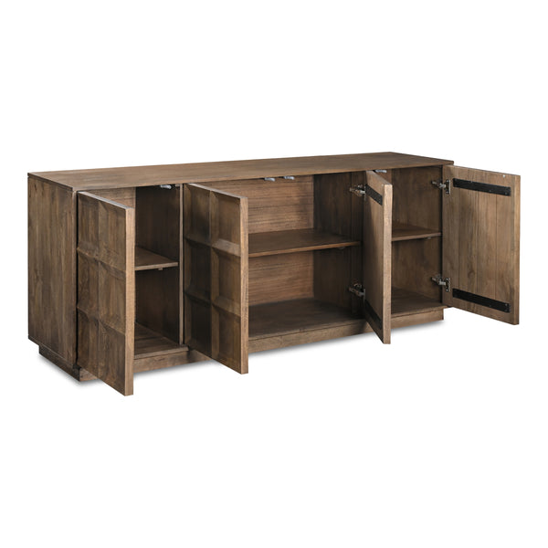 Moe's Bowen Sideboard in Matte Sandblast Brown