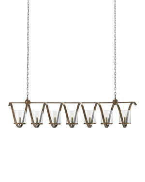 Maximus Grande Chandelier In Pyrite Bronze